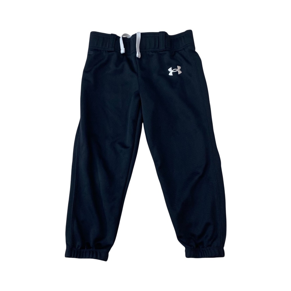 Under Armour Youth Black Athletic Pants Joggers Activewear Sportswear YSM